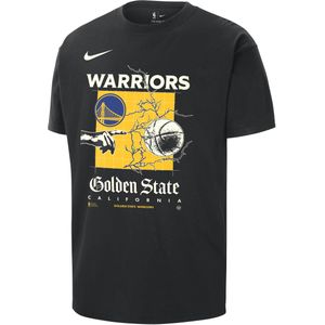 Golden State Warriors Courtside Max90 Nike NBA-herenshirt - Zwart