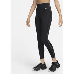 Nike One Therma-FIT 7/8-legging met hoge taille voor dames - Zwart