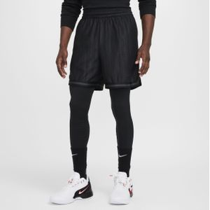 LeBron DNA 3-in-1 basketbalshorts voor heren (15 cm) - Zwart