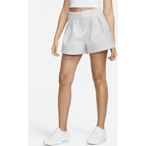 Nike Forward Shorts damesshorts met hoge taille - Grijs