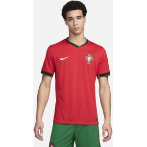 Portugal (herenelftal) 2024/25 Stadium Thuis Nike Dri-FIT replica voetbalshirt voor heren - Rood