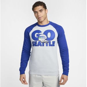 Nike Historic Raglan (NFL Seahawks) Sweatshirt voor heren - Grijs