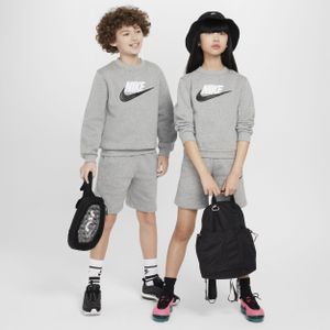 Nike Sportswear Club Fleece trainingspak met shorts voor kids - Zwart