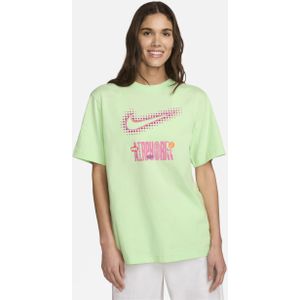 Nike Sportswear T-shirt met graphic voor dames - Groen