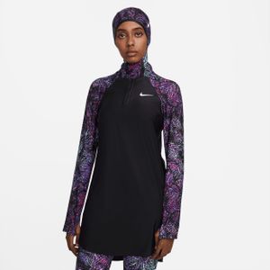 Nike Victory Zwemtuniek met volledige bedekking voor dames - Zwart