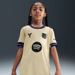 FC Barcelona 2025/26 Stadium Uit Kobe replicavoetbalshirt met Dri-FIT voor kids - Bruin