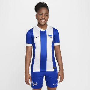 Hertha BSC 2024/25 Stadium Thuis Nike Dri-FIT replica voetbalshirt voor kids - Blauw