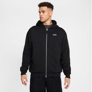 Devin Booker Therma-FIT hoodie met rits voor heren - Zwart