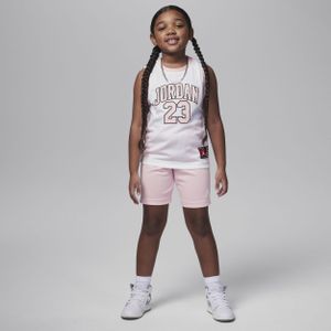 Jordan 23 tweedelige kleuterset van jersey - Roze