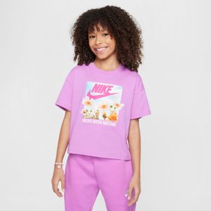 Nike Sportswear T-shirt voor meisjes - Paars