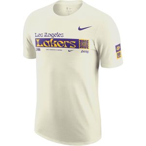 Los Angeles Lakers Essential Nike NBA T-shirt voor heren - Wit