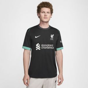 Liverpool FC 2024/25 Stadium Uit Nike Dri-FIT replicavoetbalshirt voor heren - Zwart