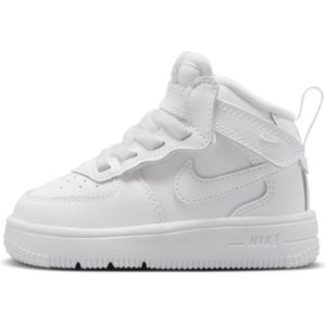 Nike Force 1 Mid EasyOn schoenen voor baby's/peuters - Wit
