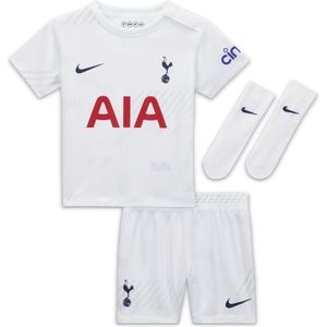 Tottenham Hotspur 2023/24 Thuis Nike Dri-FIT driedelig tenue voor baby's/peuters - Wit