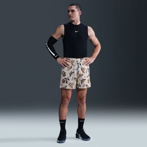 Nike Practice Mesh Dri-FIT basketbalshorts voor heren (13 cm) - Bruin