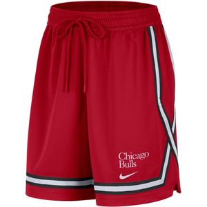 Chicago Bulls Fly Crossover Nike Dri-FIT NBA-basketbalshorts met graphic voor dames - Rood
