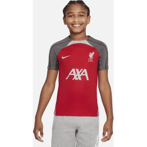 Liverpool FC Strike Nike Dri-FIT knit voetbaltop voor kids - Rood