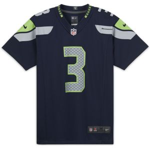 NFL Seattle Seahawks (Russell Wilson) American football-wedstrijdjersey voor kids - Blauw