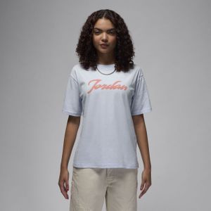 Jordan T-shirt met graphic voor dames - Grijs