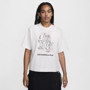 Nike ACG ruimvallend T-shirt met graphic voor dames - Wit