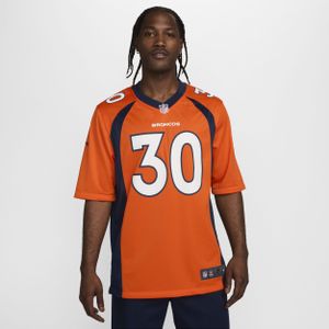 NFL Denver Broncos (Phillip Lindsay) American-football-wedstrijdjersey voor heren - Oranje