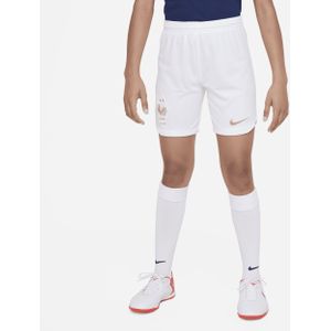 FFF 2022/23 Stadium Thuis Nike Dri-FIT voetbalshorts voor kids - Wit