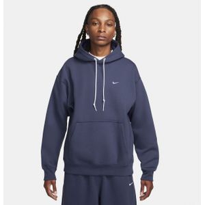 Nike Solo Swoosh Fleecehoodie voor heren - Blauw