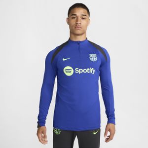 FC Barcelona Strike Derde Nike Dri-FIT voetbaltrainingstop voor heren - Blauw