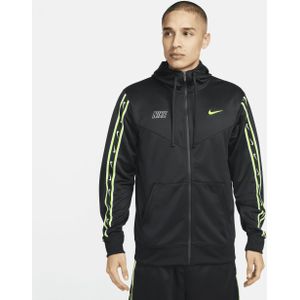 Nike Sportswear Repeat Hoodie met rits voor heren - Zwart