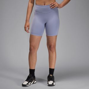 Jordan Sport bikeshorts met hoge taille voor dames (18 cm) - Paars