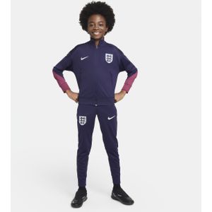 Engeland Strike Nike Dri-FIT knit voetbaltrainingspak voor kids - Paars