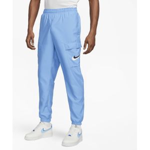 Nike Sportswear Geweven cargobroek voor heren - Blauw