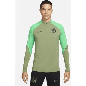 Atlético de Madrid Strike Nike Dri-FIT knit voetbaltrainingstop voor heren - Groen