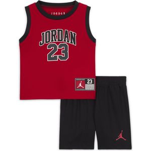 Jordan 23 Jersey Baby (12-24M) 2-delige jerseyset - Zwart