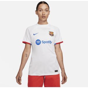 FC Barcelona 2023/24 Stadium Uit Nike Dri-FIT voetbalshirt voor dames - Wit