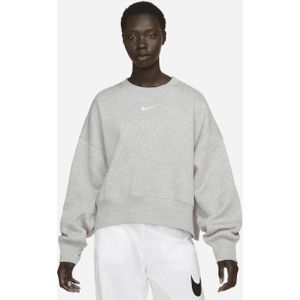 Nike Sportswear Phoenix Fleece extra oversized sweatshirt met ronde hals voor dames - Zwart