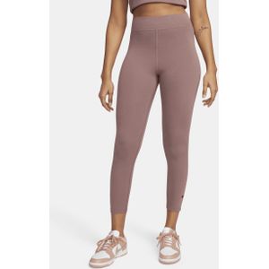 Nike Sportswear Classic 7/8-legging met hoge taille voor dames - Grijs