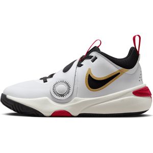 Nike Team Hustle D 11 Basketbalschoenen voor kids - Wit