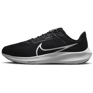 Nike Pegasus 40 hardloopschoenen voor heren (extra breed, straat) - Zwart