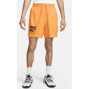 Nike Form Dri-FIT niet-gevoerde fitnessshorts voor heren (18 cm) - Geel