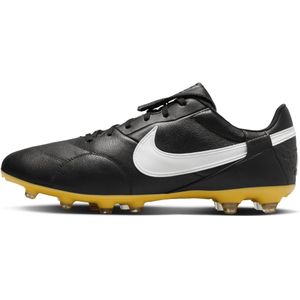 NikePremier 3 low top voetbalschoenen (stevige ondergrond) - Zwart