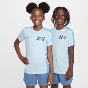 Kylian Mbappé Academy Dri-FIT voetbaltop voor kids - Blauw