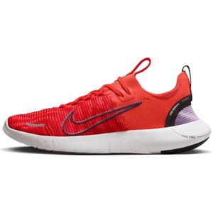 Nike Free RN NN hardloopschoenen voor dames (straat) - Rood