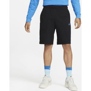 Nike Sportswear Club Herenshorts van jersey - Zwart