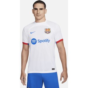 FC Barcelona 2023/24 Stadium Uit Nike Dri-FIT voetbalshirt voor heren - Wit