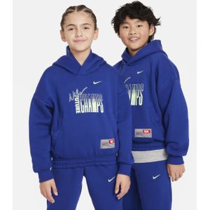Nike Culture of Basketball fleecehoodie voor kids - Blauw