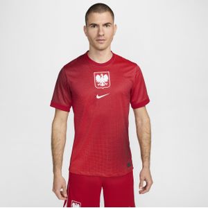Polen 2024/25 Stadium Uit Nike Dri-FIT replica voetbalshirt voor heren - Rood