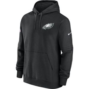 Philadelphia Eagles Sideline Club Nike NFL-hoodie voor heren - Zwart