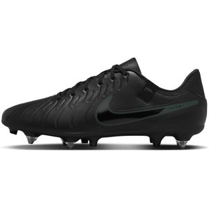 Nike Tiempo Legend 10 Academy low top voetbalschoenen (zachte ondergrond) - Zwart