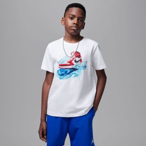 Jordan AJ1 Wave T-shirt voor kids - Wit